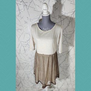 Lili's Closet Polkadot Lace Overlay Skirt Agnes Dress